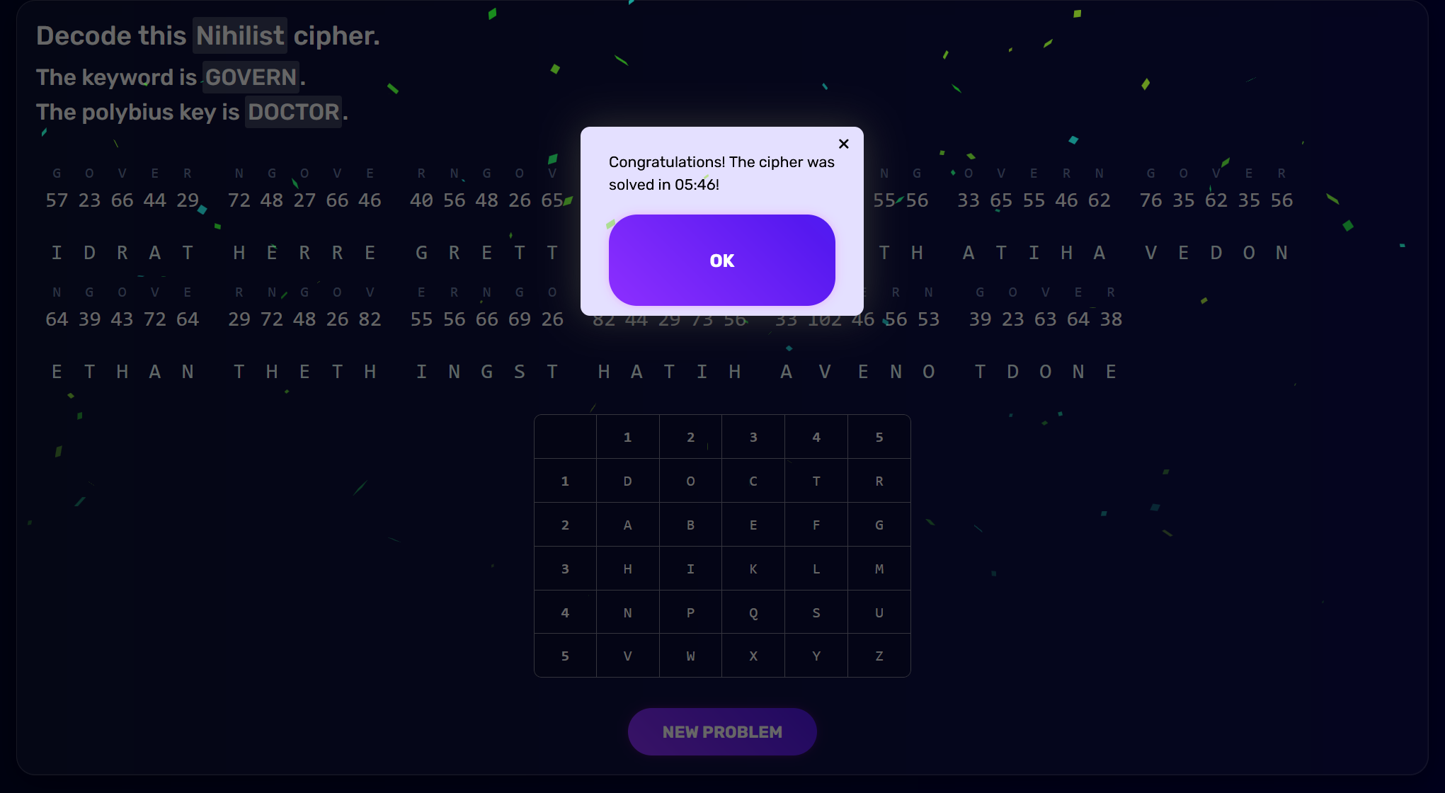 Cipher Solved